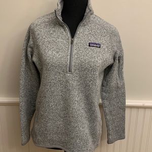 Patagonia women’s better sweater pull over 1/4 zip. Small